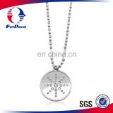 Silver modern women crystal pendant