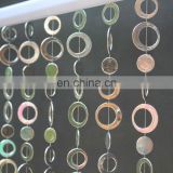 Astro Circles Silver Hanging Beaded Curtains