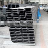 Ms Steel Q235 C Purlin Hot Dip Galvanized C Channel Steel Price