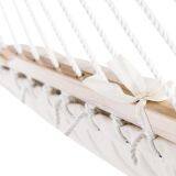 Quilted Fabric Hammock With Pillow and Spreader Bars thumbnail-4