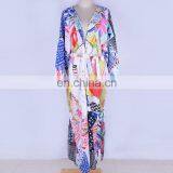Print Cover up Beach Woman Pareo Beach Cover up Robe de Plage Bikini Cover up Saida de Praia Sarong Swimsuit Cover up Beachwear thumbnail-4