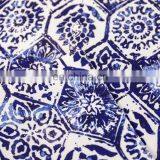 Blue Digital Printed Cotton Liner High Quality Table Runner for Party Home Family Decoration thumbnail-5