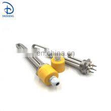 9KW Immersion Water Oil Electric Tubular Heater With Flange thumbnail-4
