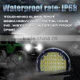 9inch LED Portable Work Light 12V 185W For Offroad Truck Car ATV SUV Jeep Boat 4wd ATV Auxiliary Driving Lamp thumbnail-2
