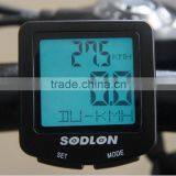 Waterproof Cycling Bike Bicycle LCD Cycle Computer Odometer Speedometer thumbnail-2