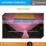Best Selling High Quality Table Cloth With Custom Printing in Bulk