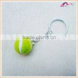 Personalized Fluffy Felt Tennis Ball Keychain Quality Choice thumbnail-1