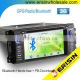 Erisin ES6061M 6.2 Inch Car Radio DVD Player With GPS Bluetooth for Jeep Compass thumbnail-1