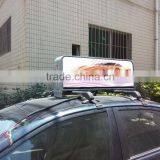 LIYI led taxi outdoor advertising screen 3G/wifi 960*320mm full color video outdoor display sign