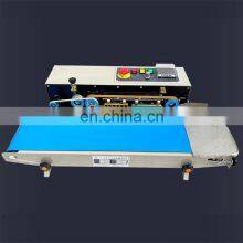 FR900 Horizontal Heat Plastic Bag Pouch Sealer Automatic Continuous Sealing Machine thumbnail-3