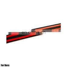 Car ABS Primer Painted Spoiler Lip Wing Wiper Styling Spoiler Side Skirt For BORA 2010-2015Rear Spoiler thumbnail-4