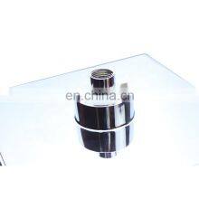 Multifunctional 3 Color High Quality Chrome 8 Inches ABS Plastic Square Bathroom Top Rain Overhead Shower Hand Shower Sets thumbnail-4
