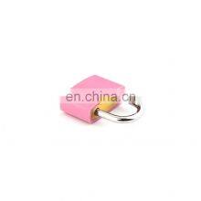 30/40mm Plastic Coat 2 Iron Keys Brass Padlock thumbnail-5