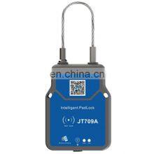 Jointech Jt709A Logistic Cargo Lock Gps Tracker Smart Ble Gps E-Seal Tracking Padlock Wagon Electronic Locking Navigation Seal