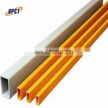 High Quality Pultruded FRP/GRP Fiberglass Rectangular Tube thumbnail-1
