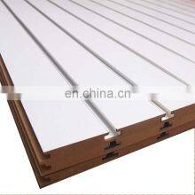 Hot Sales Slotted Mdf Melamine Paper Slotted Mdf Board for Display Shelf thumbnail-5