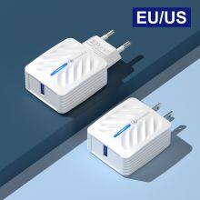2022 LED Usb Ports EU US Fast Charger Mobile Phone Adapter Wall Charger For IPhone for Ipad for Apple thumbnail-4