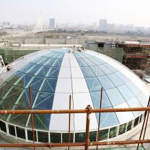 LFBJMB steel structure manufacturer glass dome building