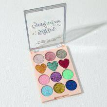 Hot Sale 12 Color Glitter Eyeshadow Custom High Pigmented Chunky Glitter Eyeshadow La Sombra De Ojos thumbnail-3