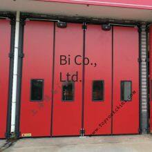 Fire Garage Doors, Folding Doors Specially Designed for Fire Brigades, Electric Folding Doors, Dingshi Door Industry, a Leading Brand in China thumbnail-1