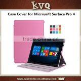 Fashion Design PU Leather Case Cover for Microsoft Surface Pro 4 Tablet Case