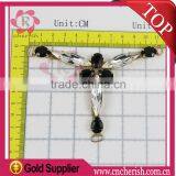 Fashion T Shape Arcylic Beads Rhinestone Shoe Decorationl Sandals Ornaments for Ladies thumbnail-4