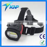 NEW Bright Dry Battery Powered Light COB LED Headlamp