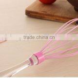 Hot Sale Colorful Silicone Whisk With ps Handle Silicone Kitchen Utensils for Blending, Whisking, Beating & Stirring thumbnail-5