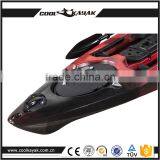 No Inflatable 3-4m Single PE Kayak Fishing With Footrest Steering System thumbnail-4