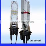 1 OVAL+4 Small Hole Fiber Optic Closure