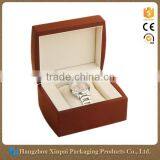 Cheap Single Custom Lacquered Solid Wood Wrist Watch Storage Box