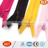 China XLY zipper #5 close end polyester tape invisible zipper