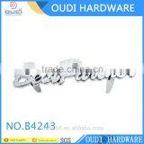 Connected Words Tag Custom for Women Fashion Handbag Accessories Custom Metal Logo Label Quality Choice thumbnail-1