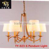 Wholesale Led American Style Simplicity Wall/Ceiling Lighting With Fabric Lampshade thumbnail-2