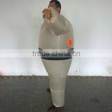 DJ-CO-124 NWE INFLATABLE BLACK SUMO SUIT FAT COSTUME AIRBLOWN EASY LIGHTWIEGHT OUTFIT thumbnail-6