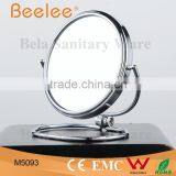 3 Inch Foldable Round Double Side Makeup Mirror Pocket Mirror for Travel thumbnail-4