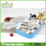 Food Grade Stainless Steel Lunch Box With Compartment/kids Meal Box/leakproof Bento Lunch Box Container