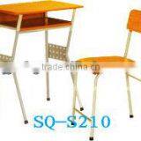 HOT SALE Simple School Desk and Chair Set SQ-S210 thumbnail-1
