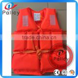High Quality Implement GB4303-2008 Standard Polyethylene Life Jacket With 4 Pieces Life Jacket Light