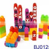 Colorful kids toy big creative kids plastic number blocks