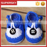 A-187 Wholesale winter crochet baby knitted pattern shoes crochet baby fashion shoes custom soft knitted new baby shoes