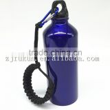 fashion paracord handle for sports bottle outdoor survival bottle handle 550lb paracord holder