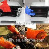 Factory Sell Kitchen Gloves Silicone Cooking Gloves Silicone Bbq Baking Gloves