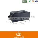 Luxury PU Double Zip Cosmetic Bag for Travel thumbnail-6