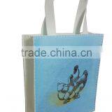 Folk Art Printed Chicken Daily Grocery Women Shopping Bag thumbnail-2