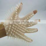 Wholesale Fantastic Shape Soft Silicone Rubber Massage Sex Glove thumbnail-2