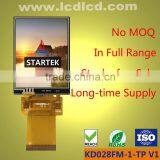 2.8 Inch Lcd Display With Touch Panel Screen IPS TFT Featured High Contrast and Full Viewing Angle MCU Interface