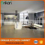 Cuseomized Modern Simple White Lacquer Plywood Kitchen Cabinet Suppliers thumbnail-1