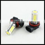 H11 Fog Lamp Driving Lights Bulb Cob H11 Car Led Drl Daylight Running Light White 6w H11 Led Fog Light