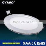 Ultra Thin Smd 85lm/w 6w LED Panel Lamp Round LED Ceiling Panel Light